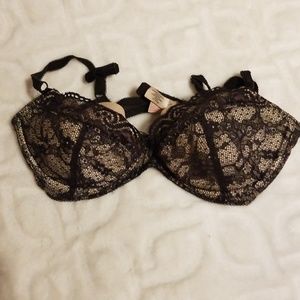 Victoria's Secret Black Lace Bra 34C